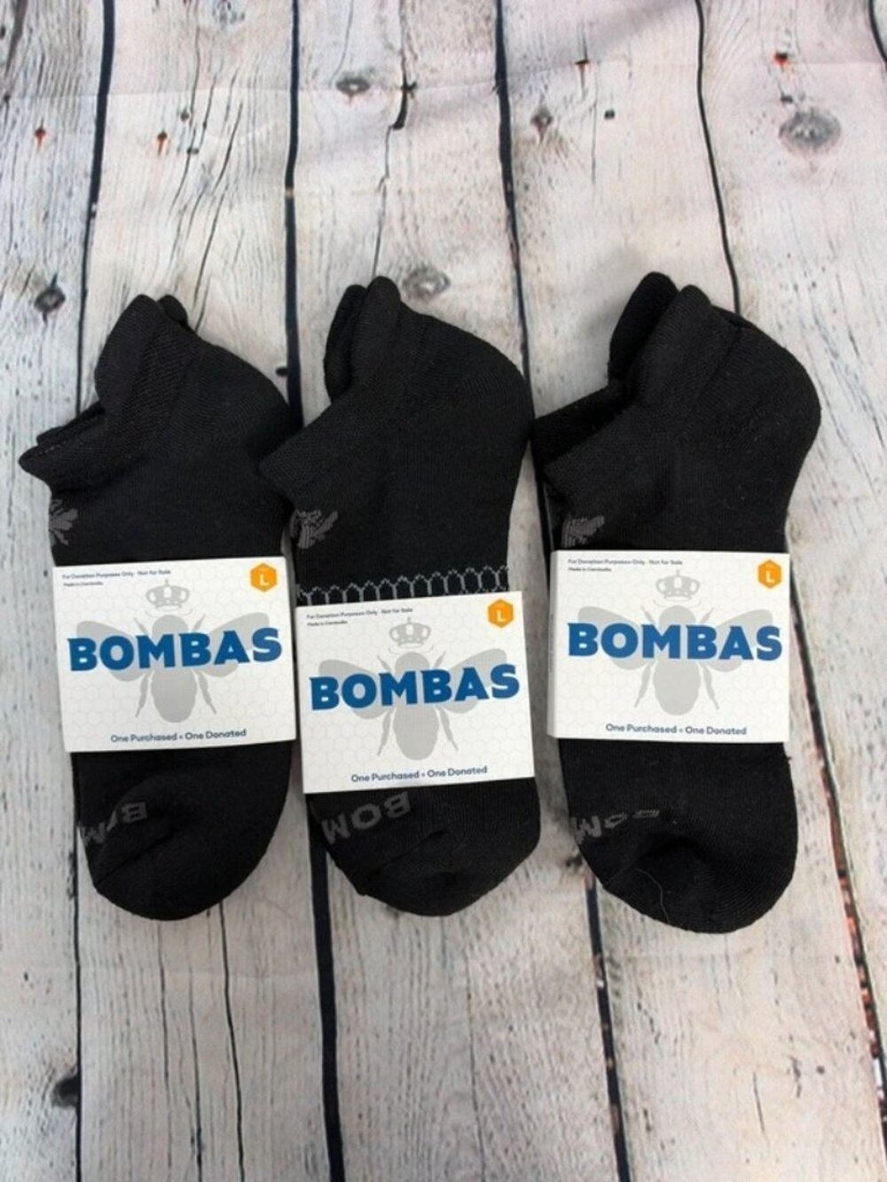 Bombas socks 3 back size large
